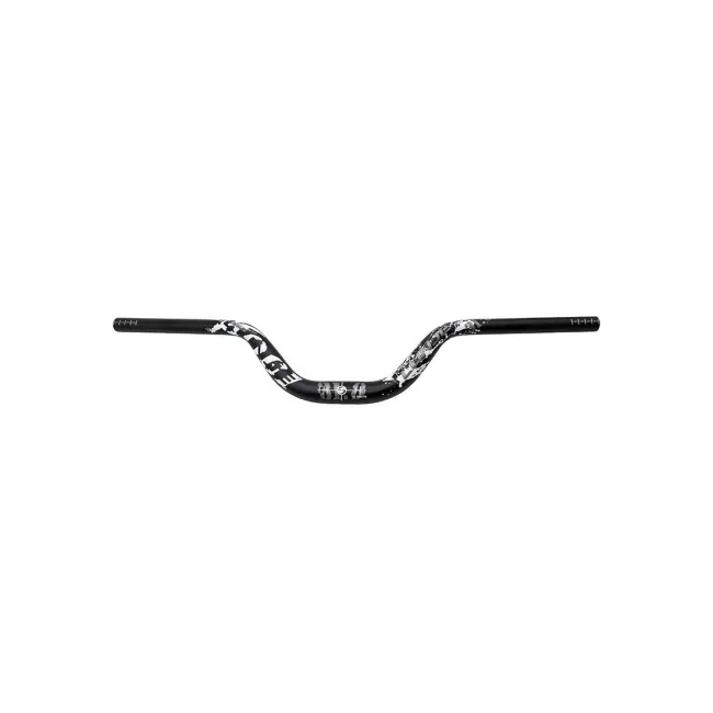 Ghidon 720mm cu rise 90mm negru