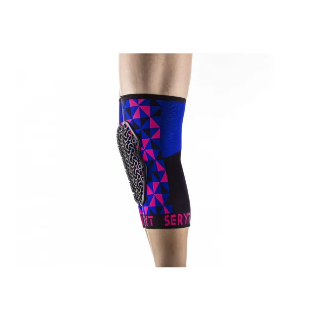 Protectii genunchi Seryt Arlecchino Pink Blue M