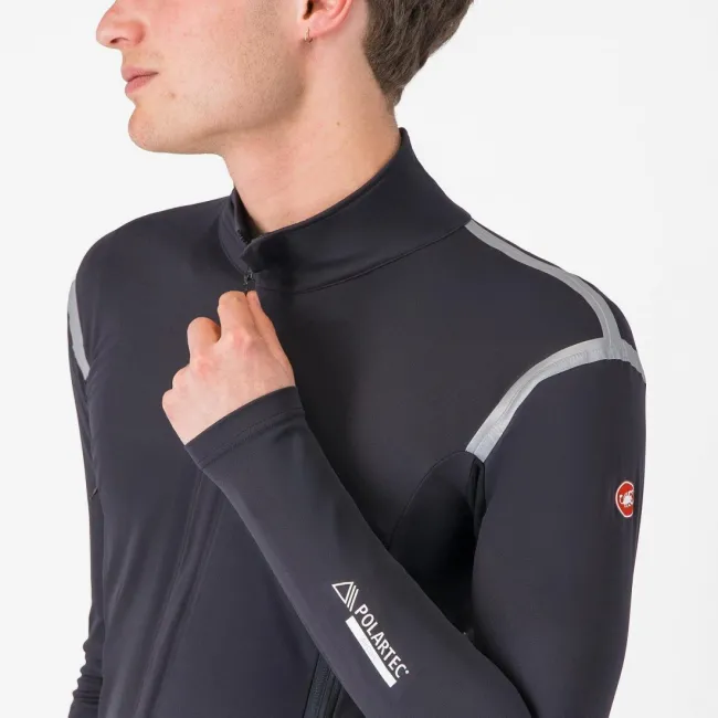 Jacheta Castelli Perfetto RoS 3 Negru Deschis/Argintiu Reflex XXL