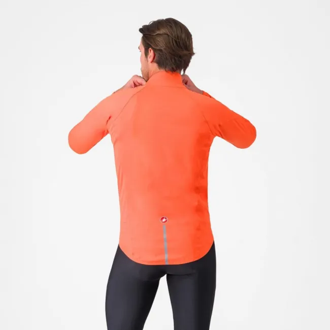 Jacheta de ploaie Castelli Emergency 3 Portocaliu Briliant XXL
