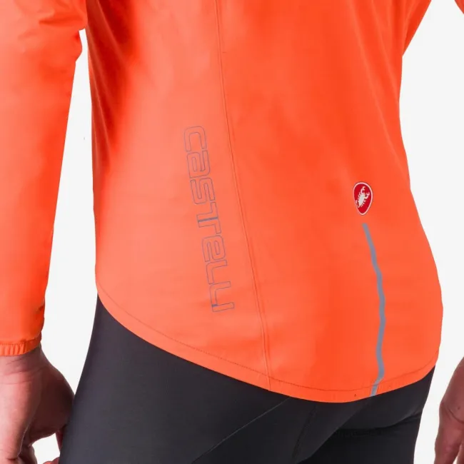 Jacheta de ploaie Castelli Emergency 3 Portocaliu Briliant XXXL