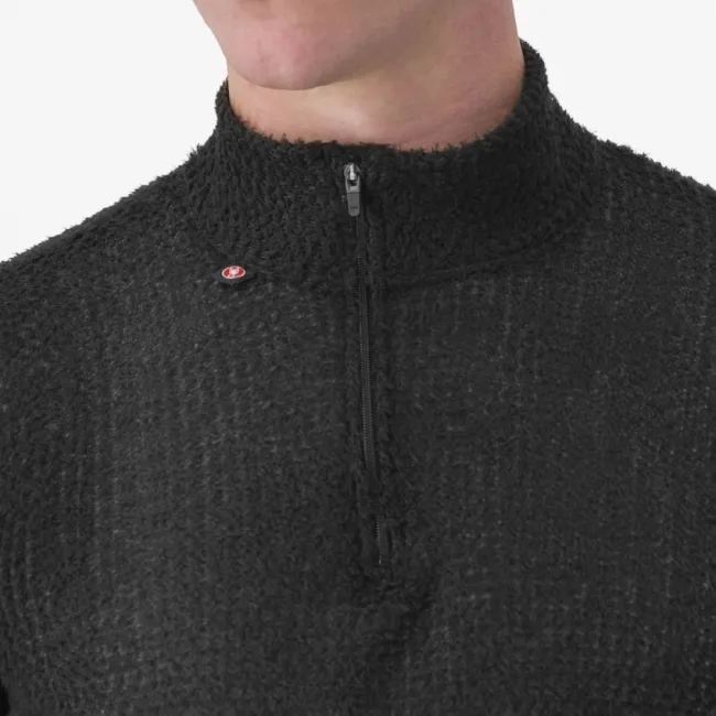 Tricou cu maneca lunga Castelli Cold Day 2nd Layer, Negru, XXL