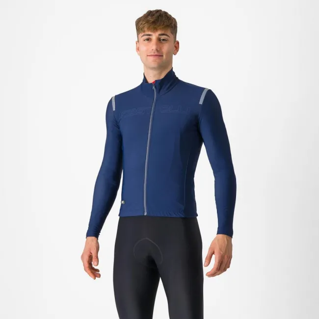 Tricou cu maneca lunga Castelli Tutto Nano RoS Albastru Belgian L