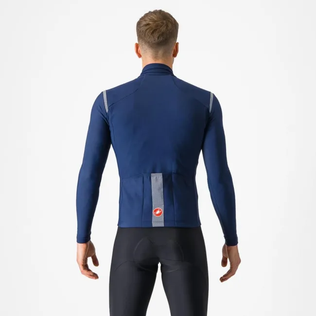 Tricou cu maneca lunga Castelli Tutto Nano RoS Albastru Belgian XL