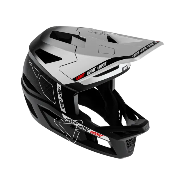Casca Leatt MTB Gravity 6.0 Carbon White M - 57-58cm