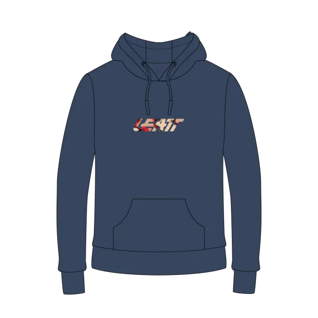 Hanorac Leatt Hoodie Core Denim Blue XL