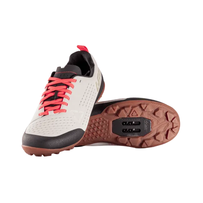 Pantofi Leatt Clip 2.0 Endurance Cream white 45.5
