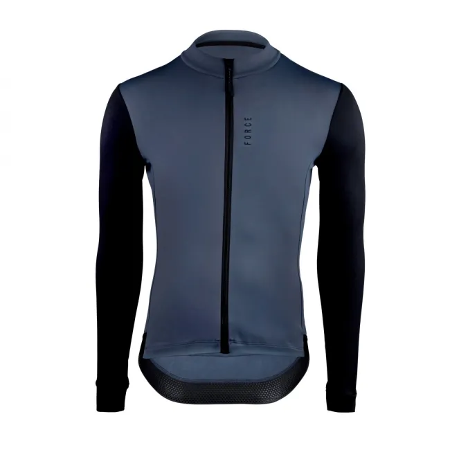 Bluza Force Endless cu maneca lunga albastru/negru L