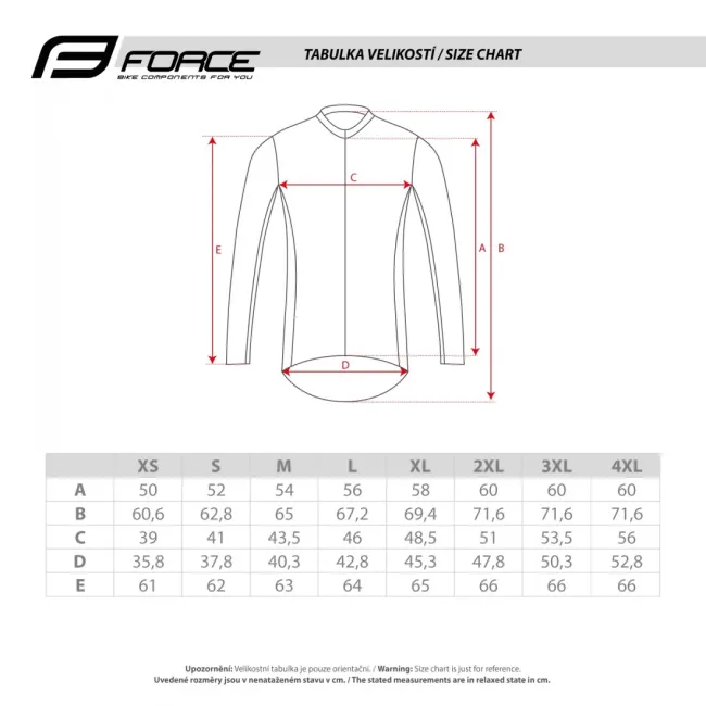 Bluza Force Endless cu maneca lunga albastru/negru XXL