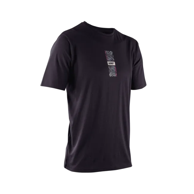 Tricou Leatt Core Black/Green XL