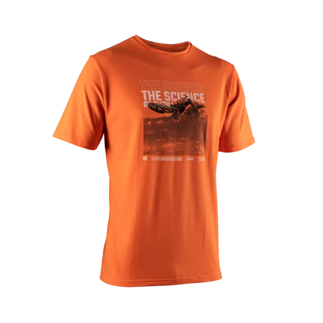 Tricou Leatt Core Peach Orange L