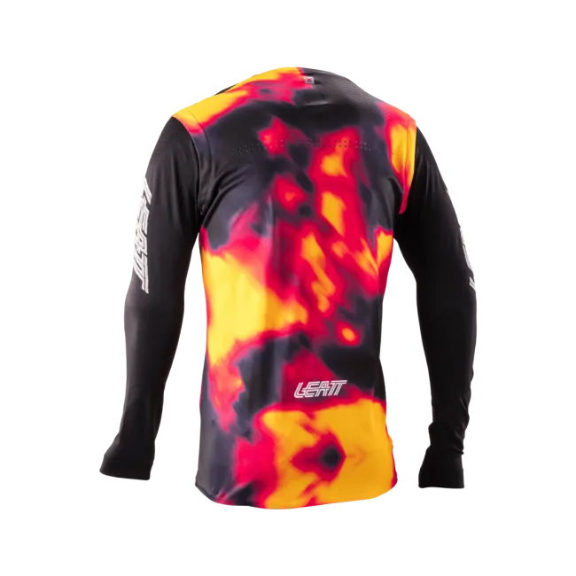 Tricou Leatt MTB Gravity 8.0 Heatmap Red M