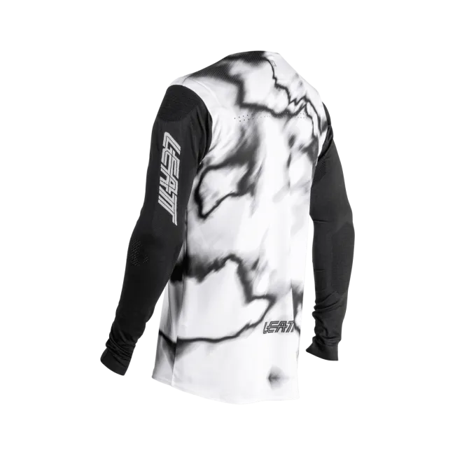 Tricou Leatt MTB Gravity 8.0 Heatmap White XL