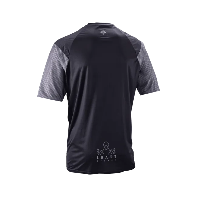 Tricou Leatt MTB Trail 3.0 Ghost Black M