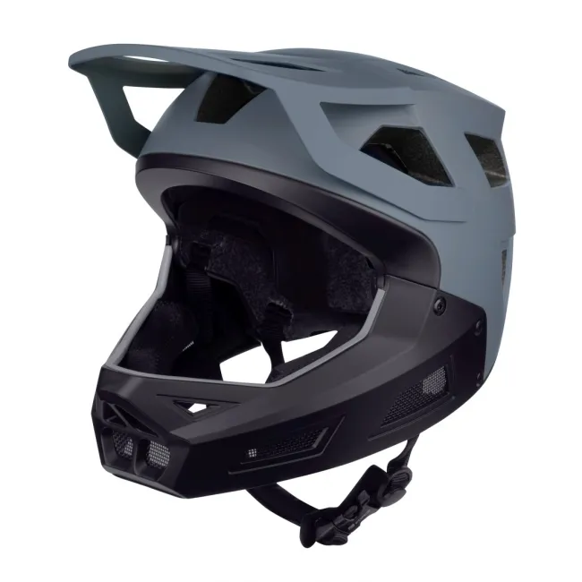 Casca Force DROP downhill, gri-negru S-M