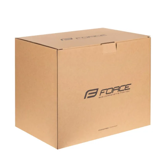 Casca Force DROP downhill, rosu-negru XS-S