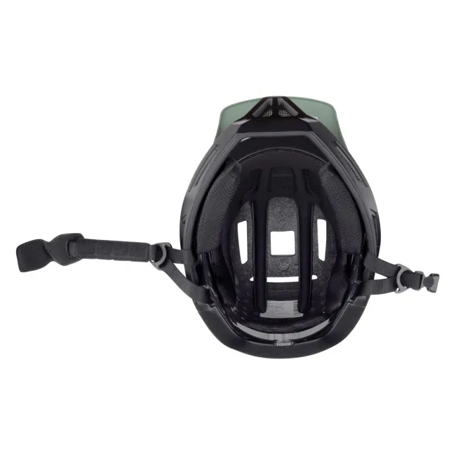 Casca Force DROP downhill, verde-negru S-M