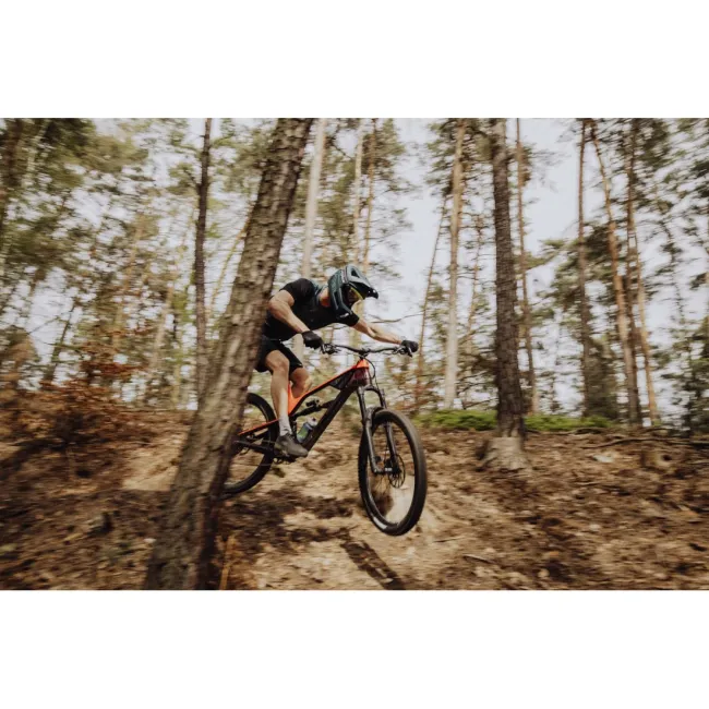 Casca Force VENOM downhill, turcoaz, S-M