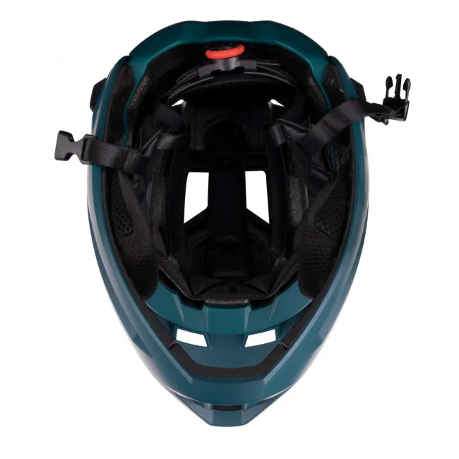 Casca Force VENOM downhill, turcoaz, S-M