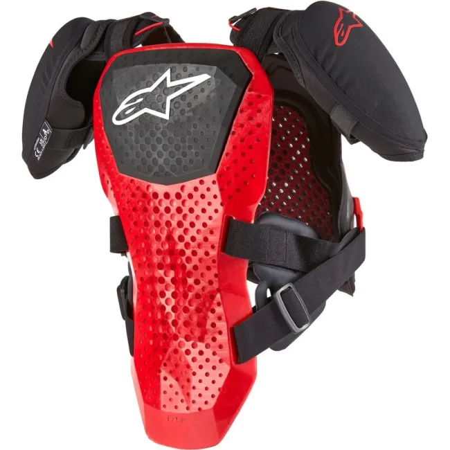 Protectie Corp Alpinestars A-5 S V2 Youth Chest pentru copii negru/alb/rosu S/M