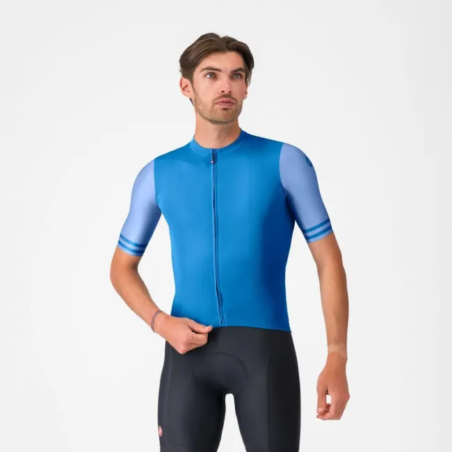 Tricou cu maneca scurta Castelli Prologo Lite 2, pentru barbati, albastru S