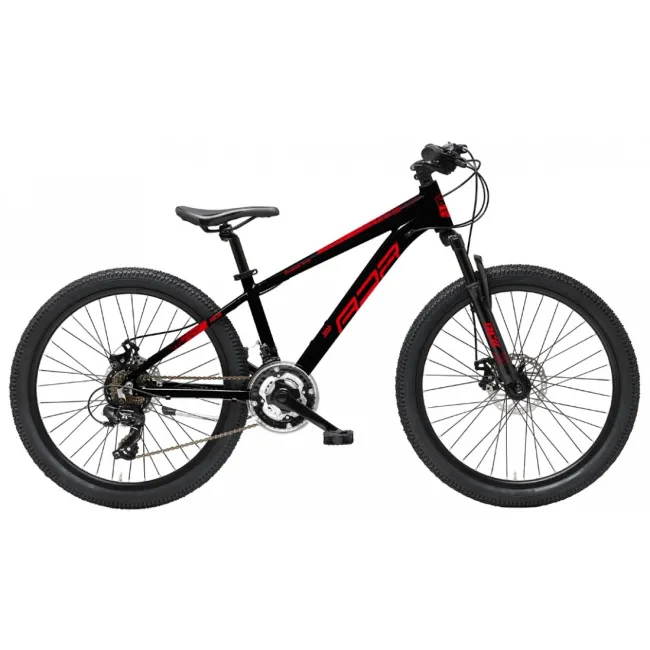 Bicicleta Adriatica RC-K 24 Alu 21V Negru/Rosu
