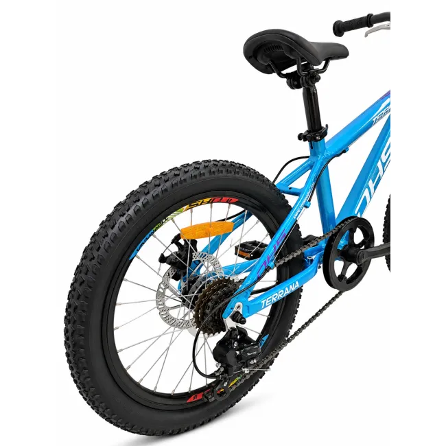 Bicicleta Copii Dhs Terrana 2023, model 2026 - 20 Inch, Albastru-Violet