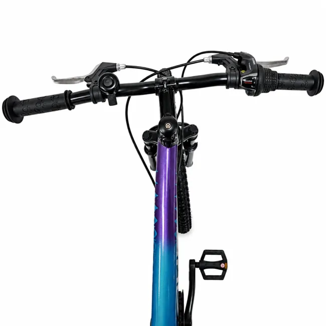 Bicicleta Copii Dhs Terrana 2023, model 2026 - 20 Inch, Albastru-Violet