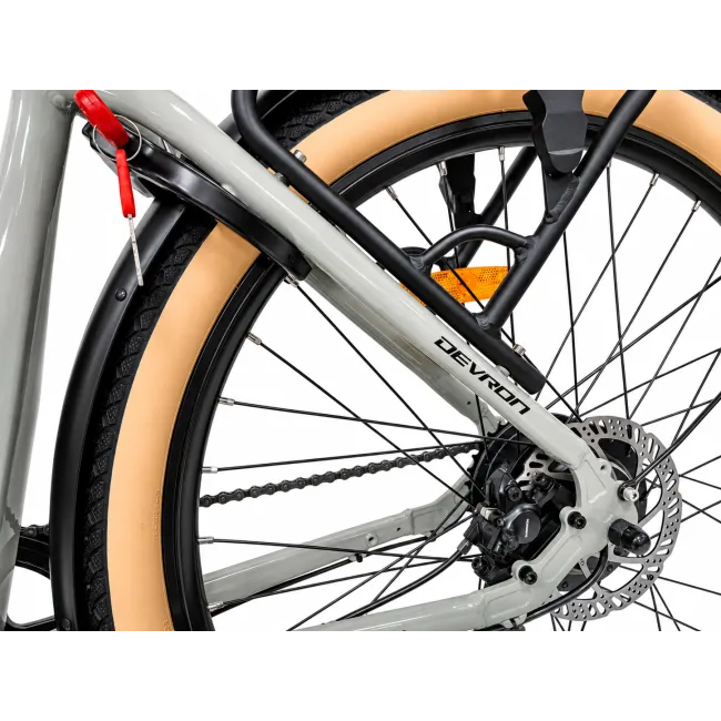 Bicicleta electrica Oras Devron 28200 - 28 inch, L, Gri Deschis