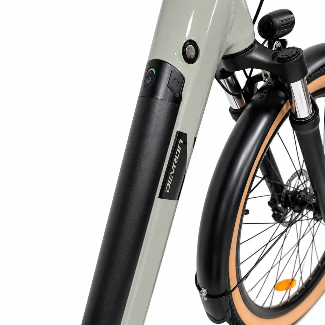 Bicicleta electrica Oras Devron 28200 - 28 inch, M, Gri Deschis