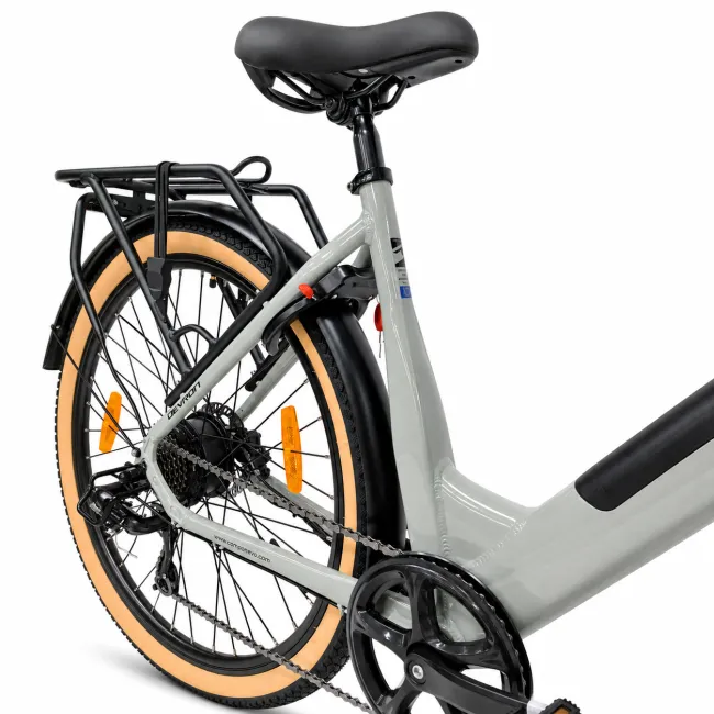 Bicicleta electrica Oras Devron 28200 - 28 inch, L, Gri Deschis