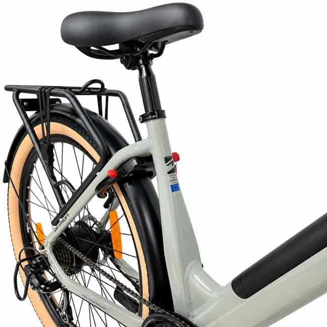 Bicicleta electrica Oras Devron 28200 - 28 inch, M, Gri Deschis