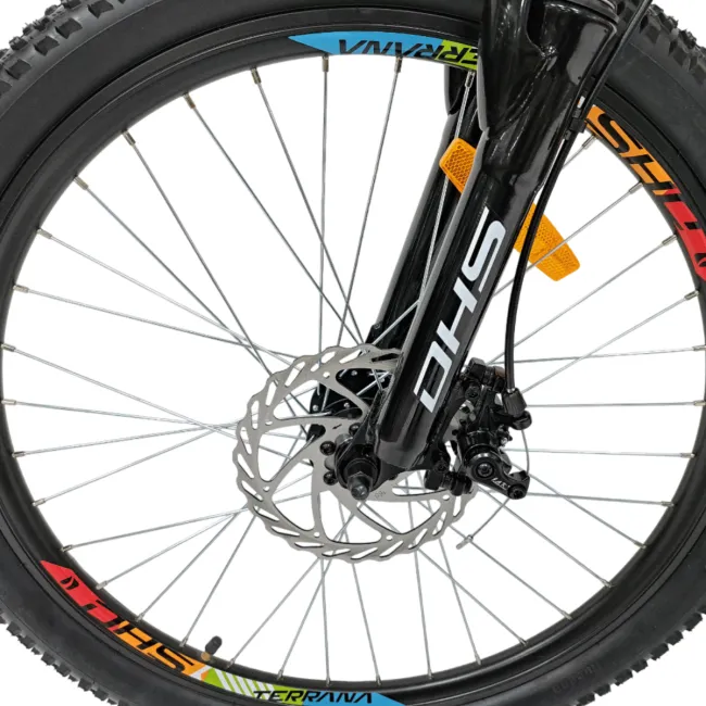 Bicicleta Copii Dhs Terrana 2423B, model 2026 - 24 Inch, Roz-Violet