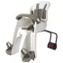 Scaun Bicicleta Copii Polisport Bilby Junior FF - Maro-Gri
