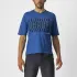 Jersey cu maneca lunga Castelli Trail Tech LS Tee, Albastru/Negru, M
