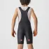 Pantaloni scurti cu bretele Castelli Jr Competizione, pentru copii, Negru, 6A