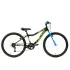 Bicicleta Copii DHS Plasma - 24 Inch, Negru-Roz