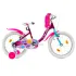 Bicicleta Copii DHS Unicorn - 18 Inch, Roz/Albastru
