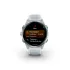 Garmin Forerunner 970 - ceas multisport cu GPS si AMOLED - crem Soft Gold Titanium with French Gray Case and French Gray | Translucent Indigo Band