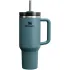 Stanley - termos tip sticla cu pai - Quencher H2.0 Tumbler - Ash - 1.18L