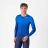 Castelli - tricou ciclism maneca lunga tailored fit cu protectie solara - Upf Long Sleeve Jersey - gri argintiu