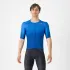 Castelli - tricou ciclism maneca scurta tailored fit cu protectie solara - Upf Jersey - 20-38 gr C - albastru azzurro