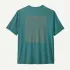 Patagonia - tricou - M Capilene Cool Daily Graphic - Gri