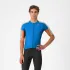 Castelli - tricou ciclism maneca scurta regular fit - Entrata 6 Jersey - albastru | argintiu