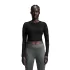 On - bluza - Studio Long-T Crop W - Black