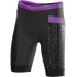 TYR - FEMALE 8IN COMP TRI SHORT - Negru Mov
