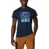 Columbia - Tricou Barbati Columbia Zero Rules Short Sleeve Graphic Shirt - rosu